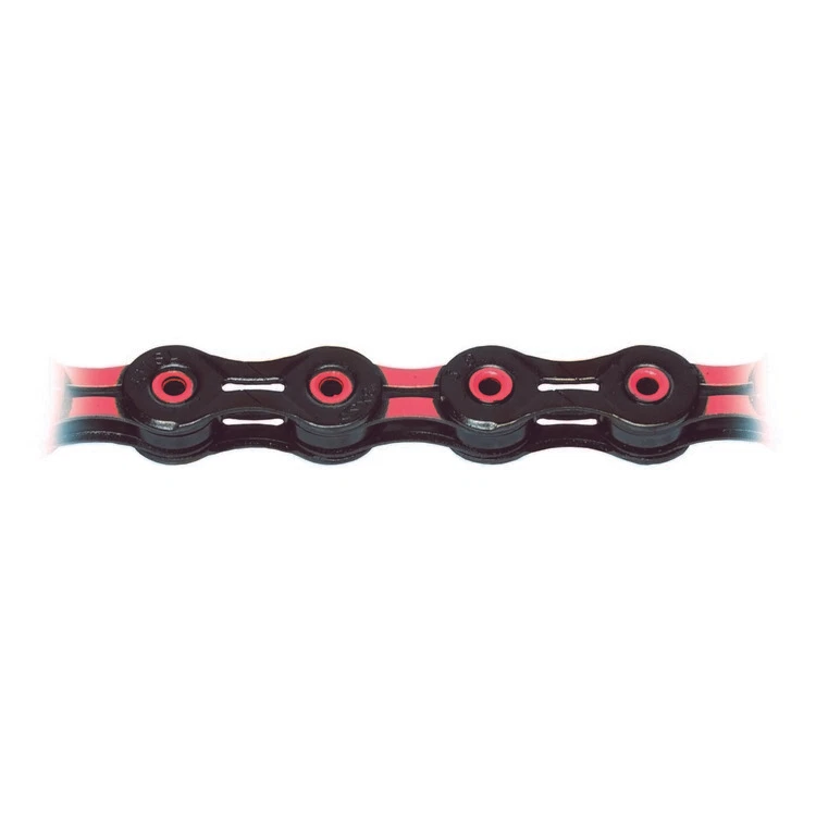 Red and black bike cheap chain