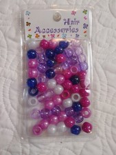 Hair Beads Pink Purple Hair Accessories Braids Locks