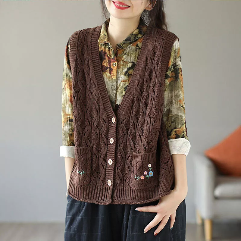Cardigan vest womens sale