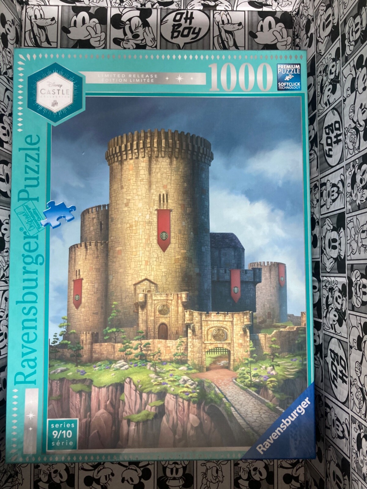 Disney Ravensburger Merida Brave Castle Collection 1000 Piece Puzzle ...