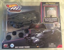 KIT DE CARROCERÍA Y CARTUCHO BATIMÓVIL SISTEMA DE CARRERAS INTELIGENTE HOT WHEELS Ai sin usar, en caja.
