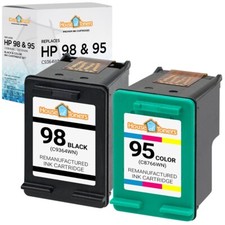 2PK Fits HP 98 HP 95 Ink Cartridges HP Officejet 100 6305 6310 6315 6318 K7100