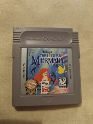 Disny's Little Mermaid Arielle Original Nintendo Gameboy Game Boy Original Getestet