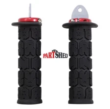 ODI Rogue 2.1 Lock-on ATV/PWC Grips (125mm) -BLACK/RED- Thumb Throttle - USA