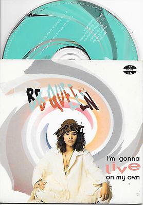 B.B. QUEEN - I'm gonna live on my own CD SINGLE 2TR Soul / Funk 1993 Holland 