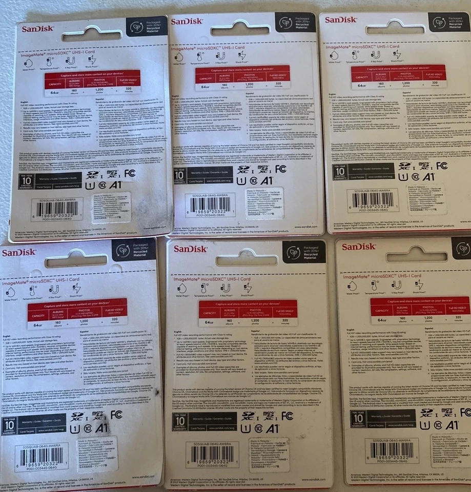 SanDisk ImageMate SDXC UHS-I 64 GB Memory Card 140 MB/s - Image 2 of 2