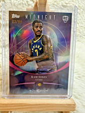 2025-26 Topps Midnight NBA #99 Kam Jones Indiana Pacers Rookie RC Twilight /99