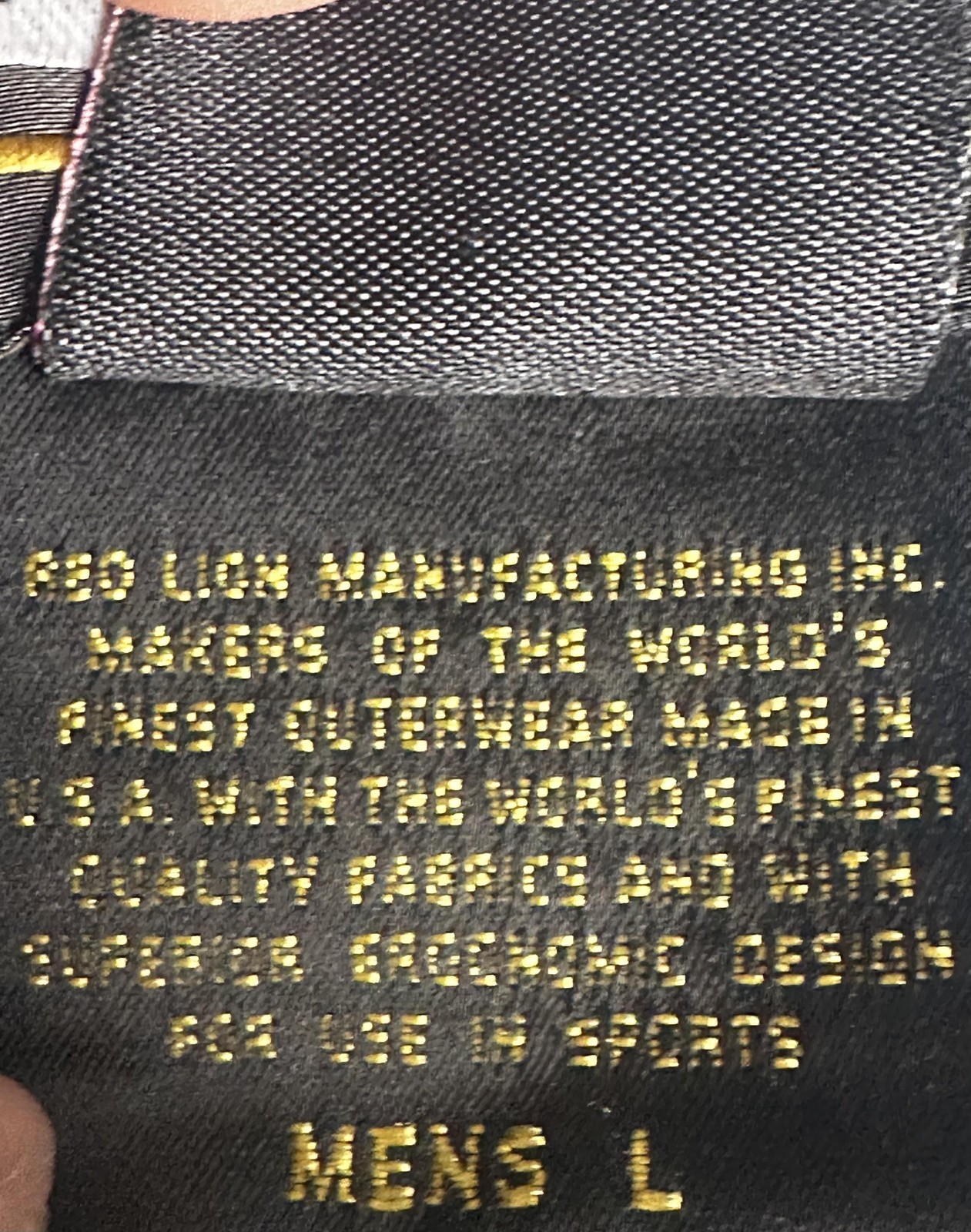 Zero Restriction Gore Windstopper Pullover Mens Large Golf Quarter Zip Made USA