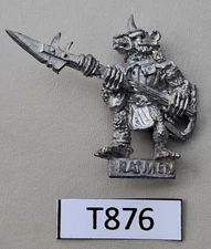 GW 1985 Skaven Ratmen Clan Rat with Halberd - (T876)  Metal
