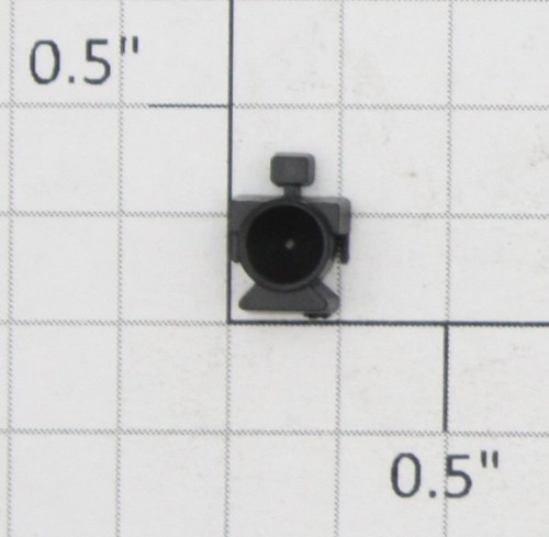 Cuerpo de faros de plástico negro Roundhouse 22487 HO (12) | Zustand: New