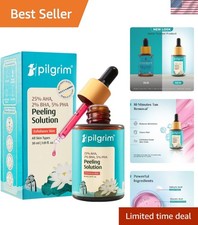 32 AHA BHA PHA Peeling Solution  Exfoliant for Radiant, Even-Toned Skin  W...