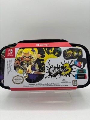 Game Traveler RDS Deluxe Travel Case--Nintendo Switch (Splatoon 3, Black)