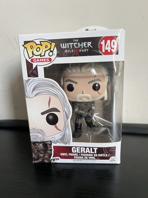 Funko Pop Video Games #149 Geralt The Witcher Wild Hunt Vinyl Figure Vaulted