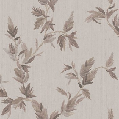 35918-Ornamenta Tree Leaf Grey Gold Galerie Wallpaper
