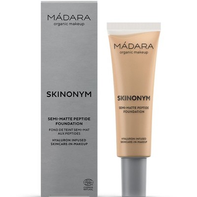 Madara SKINONYM Semi-Matte Peptide Foundation   40 SAND 30 ml
