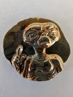 ET Alien Poured Silver Round 10 Grams .999 Fine silver by Taz Pours