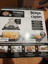 Ninja CRISPi Portable Air Fryer 1700W 3.8L 4-in-1–Black – Tested & Fully Working