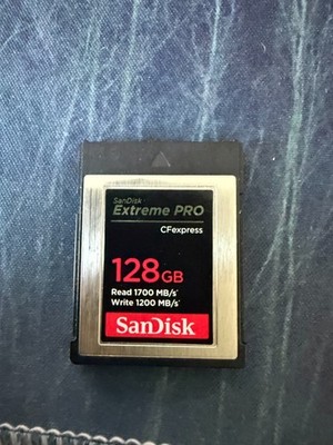 USED SanDisk 128GB Extreme PRO CFexpress Type B Memory Card