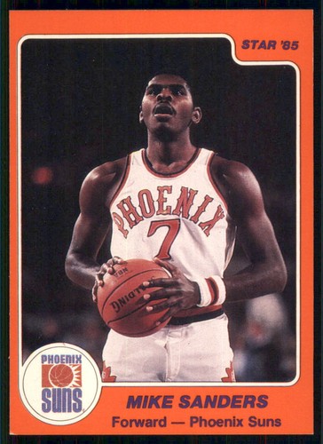 Mike Sanders #50 1984 Star card