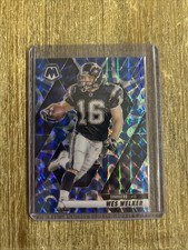 2025 Mosaic Wes Welker Reactive Blue Prizm
