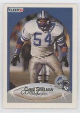 1990 Fleer Chris Spielman #286 0k3a