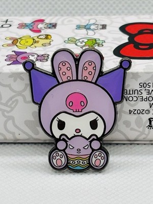 Loungefly Hello Kitty & Friends Easter Bunny Blind Box Enamel Pin-Kuromi NWT