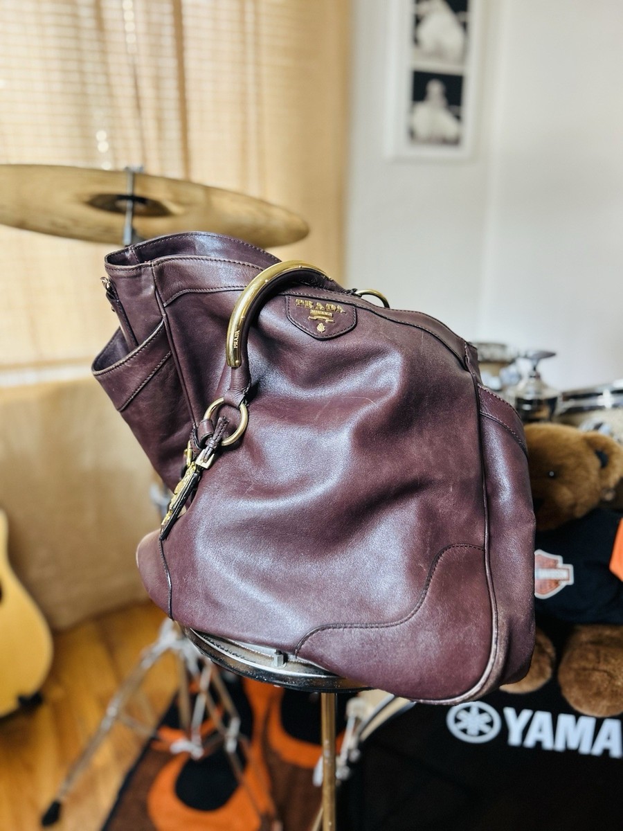 Vintage Y2K PRADA - Vitelli Daino - Brown Leather Shoulder Bag | eBay Vintage Y2K PRADA - Vitelli Daino - Brown Leather Shoulder Bag | eBay