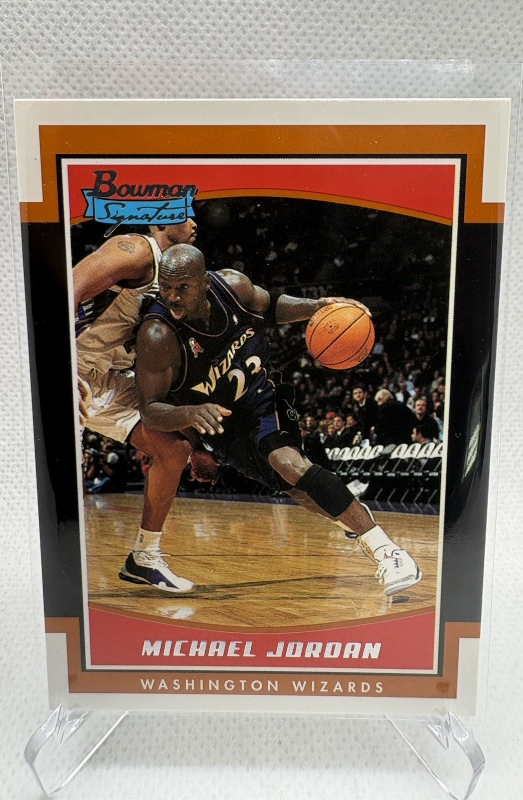 2002 Bowman Signature Michael Jordan #SE-MJJ Washington Wizards