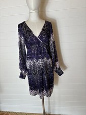 OSSIE CLARK LONDON SIZE 8 PRINT DRESS BNWT REPRO RADLEY DESIGN