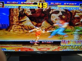 Fatal Fury Special SNK Neo Geo AES Cartridge Box Manual Tested A3912