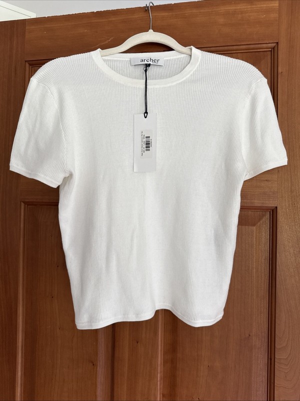 NWT Archer Cashmere Rib Tee