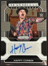 Happy Baron Corbin WWE WWF Auto 2022 Panini Prizm Smack Down Autograph