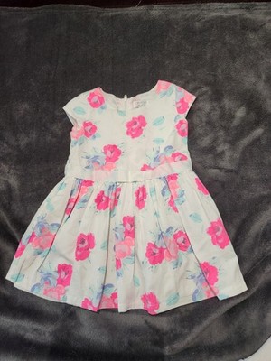  Children s Place Girls 2T Floral Dress Pink Blue Spring Summer Party Toddler