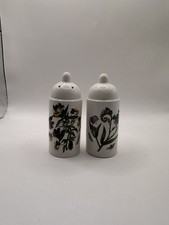 Portmeirion Botanic Garden Heartsease & Speedwell Salt & Pepper  Pots 