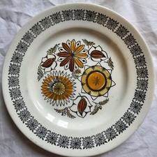 Vintage Broadhurst & Sons Kathie Winkle Calypso Side Cake Plate