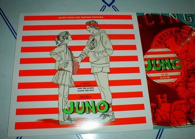 JUNO SOUNDTRACK 2008 LP  w VU I'm Sticking With You ORANGE vinyl UNPLAYED NM/NM