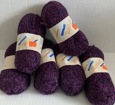 Bernat Vintage Stardust Yarn, Lot Of 6