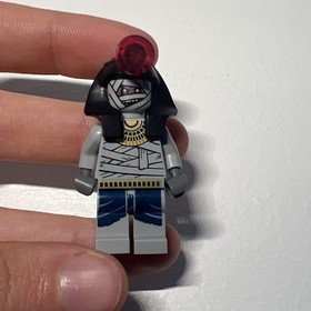LEGO Minifigure Pharaoh's Quest 2010s Gray Mummy Warrior 1 pha003 - 7326 / 7306 