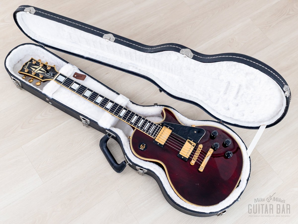 1991 Gibson Les Paul Custom Wine Red w/ 57 Classic PAFs, Case | eBay