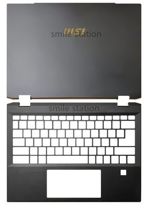 New for MSI Summit E13 AI Evo A1M A1MTG MS-13P4 13.3in LCD Back Cover+Palmrest
