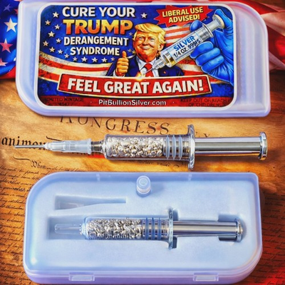 #ad #ad Trump Derangement Syndrome Silver Shot .25 Ozt .999 Fine Silver $59.99