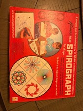Vintage Kenner's 1967 New Spirograph Drawing Set Kit