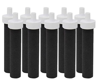Molgoc Water Replacement Filter for Without Bite Valve, Black 