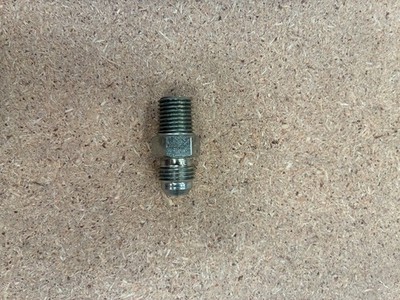 2X ADAPTER NPT AUF JIC 1/4 9/16 Hydraulik Verbinder Adapter Stahl