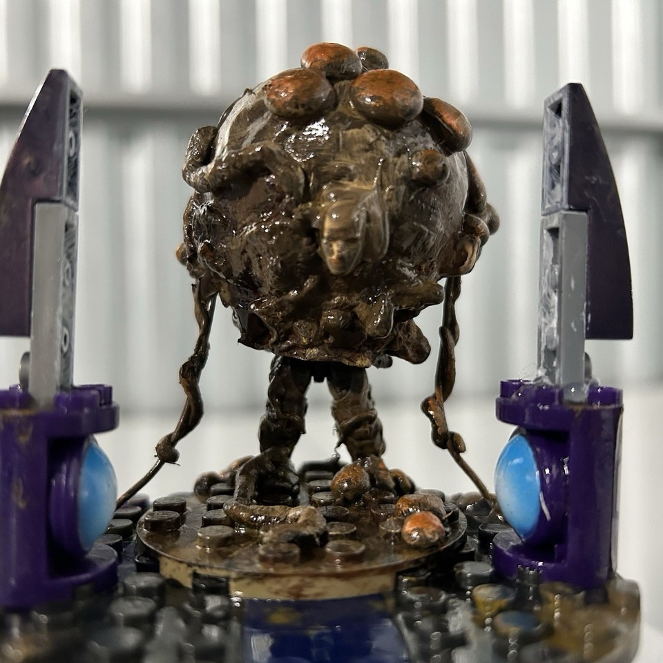 Mega Construx Bloks Halo Custom Flood Infected Captain Keyes Proto ...