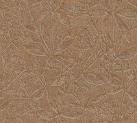 A.S. CréAtion Terra, Florale Tapete, Braun, Beige 389246