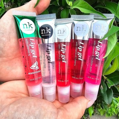 Lip Gloss Bubble Gum Cherry Clear Strawberry Watermelon for Women