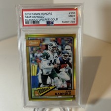 2018 Panini Honors - Classics Update Rookies Sam Darnold #303 GOLD 24/25 (RC)