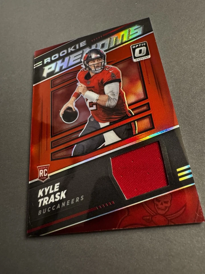 🔥Kyle Trask – 2021 Donruss Optic Rookie Phenoms Jersey (Tampa Bay Buccaneers) - Image 3 of 4