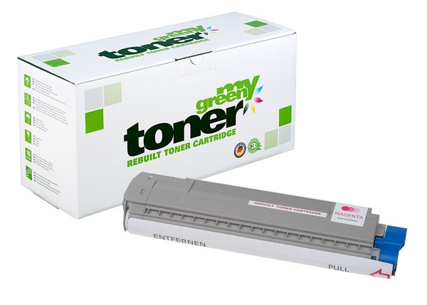 My Green Toner Zu Oki 44059230 Magenta - Ca. 9000 Seiten-image